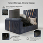 Vector Gold Trim TV Bed