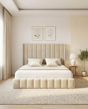 Velora Panel luxury bed