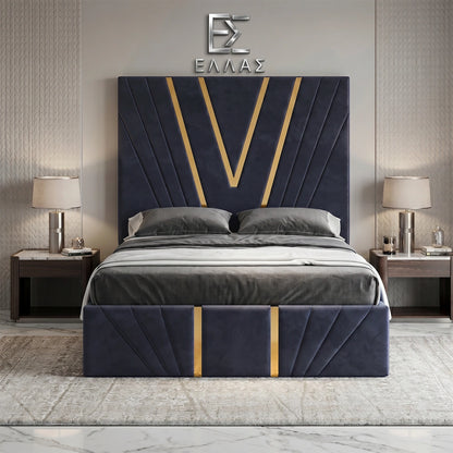 Vector Gold Trim Bed