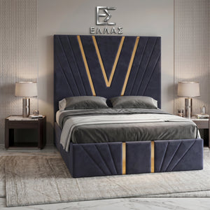 Vector Gold Trim Bed