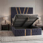 Vector Gold Trim Bed