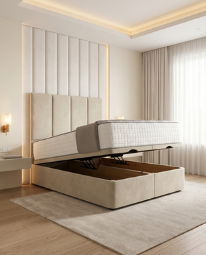 Calligenia Ottoman Divan Bed - Almond Coniston