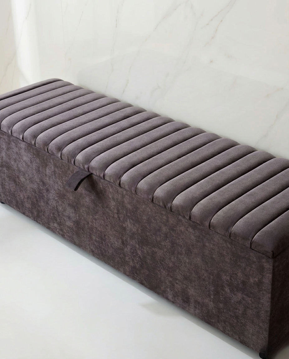 Virelios Upholstered Blanket Box