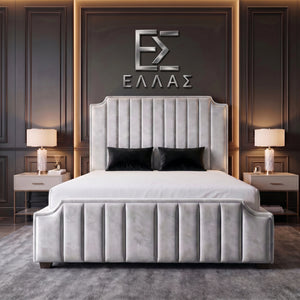 Zara Ottoman Bed - Almond Coniston