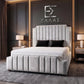 Zara Ottoman Bed - Almond Coniston