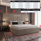 Aqua Storage Bed with Wide Headboard