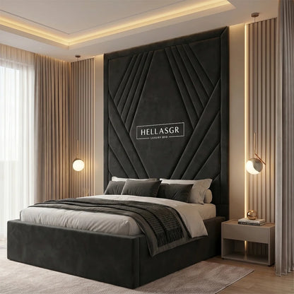 Versailles Luxe Bed Frame Optional Ottoman Storage